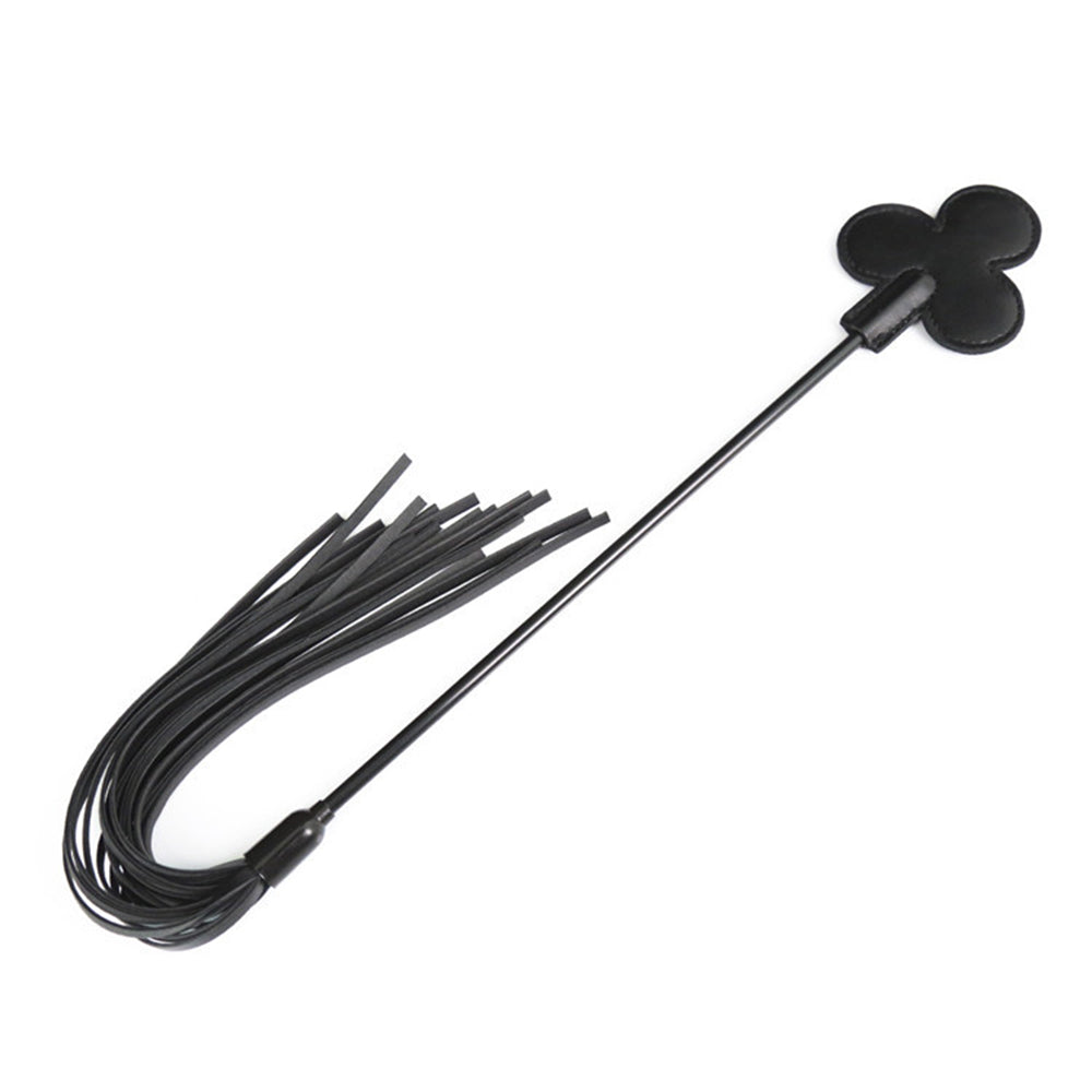 4PCS Riding Crop for Horse, 20 Inch Horse Whip with PU Leather Equestrianism Horse Crop Double Slapper Horse Whip Black Crops for Horses
