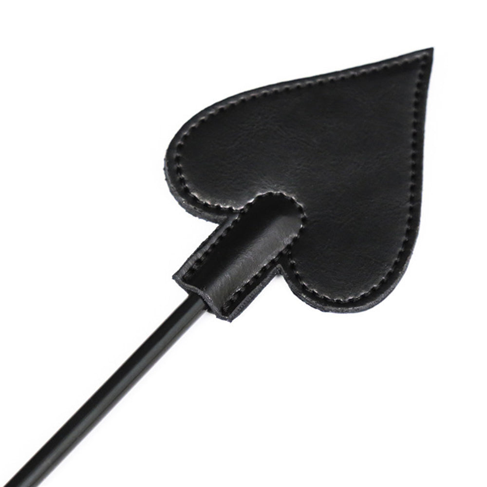 4PCS Riding Crop for Horse, 20 Inch Horse Whip with PU Leather Equestrianism Horse Crop Double Slapper Horse Whip Black Crops for Horses